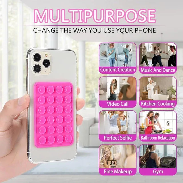 “Universal Silicone Suction Phone Holder”