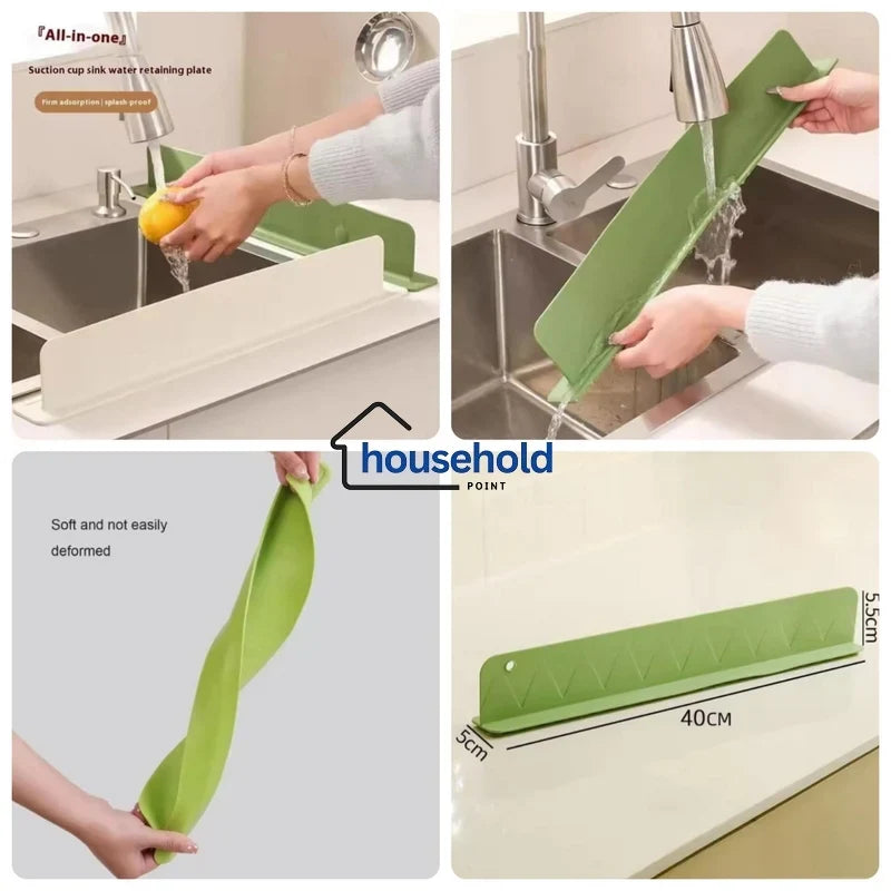 Sink Splash Guard With Suction