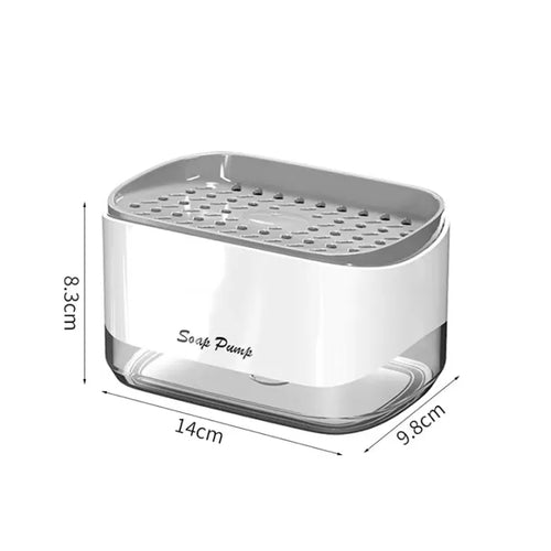 2-in-1 Soap Dispenser & Sponge Holder 🧽