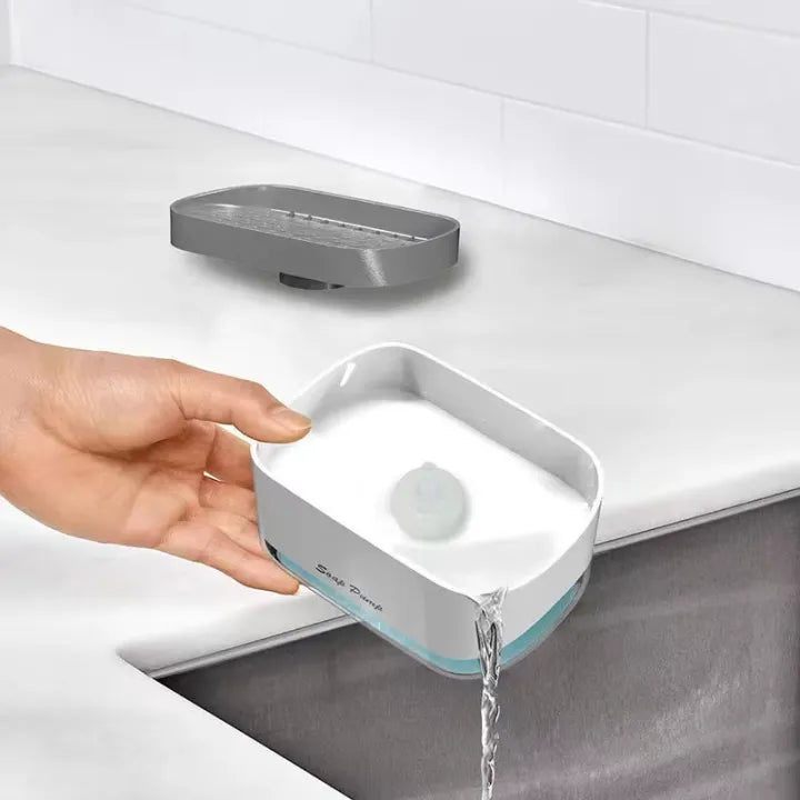 2-in-1 Soap Dispenser & Sponge Holder 🧽